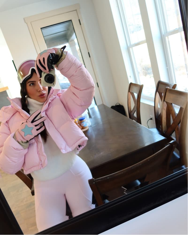 Pink Ski Suit  - Image 6