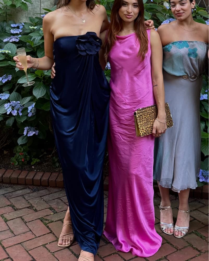 Vintage DKNY Pink Maxi dress - Image 4