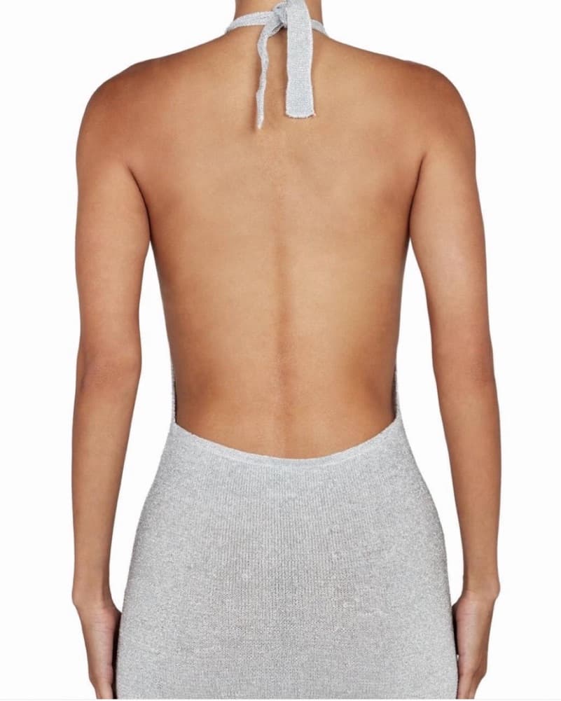 Silver Bamba Mini Dress - Image 2