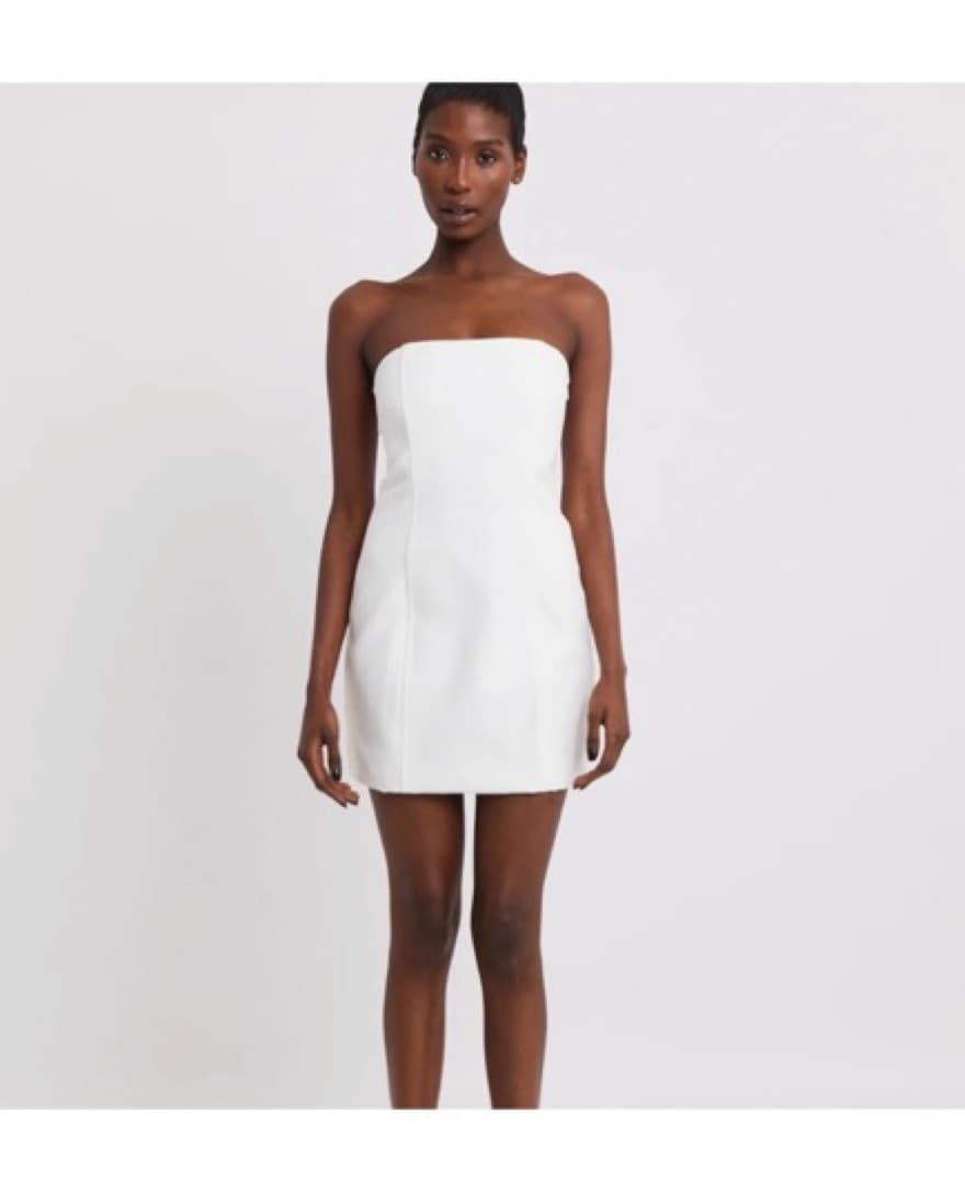 Because of Alice Strapless Dress - Image 1