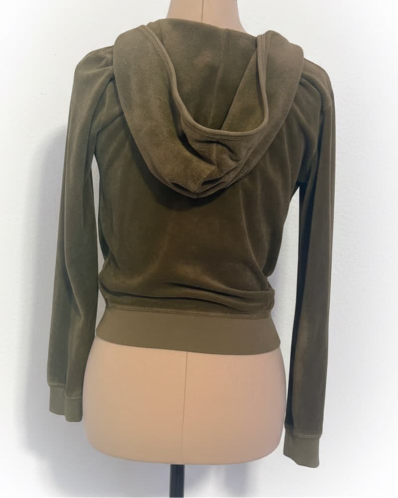 juicy Couture Velour Zip-Up Jacket - Image 2