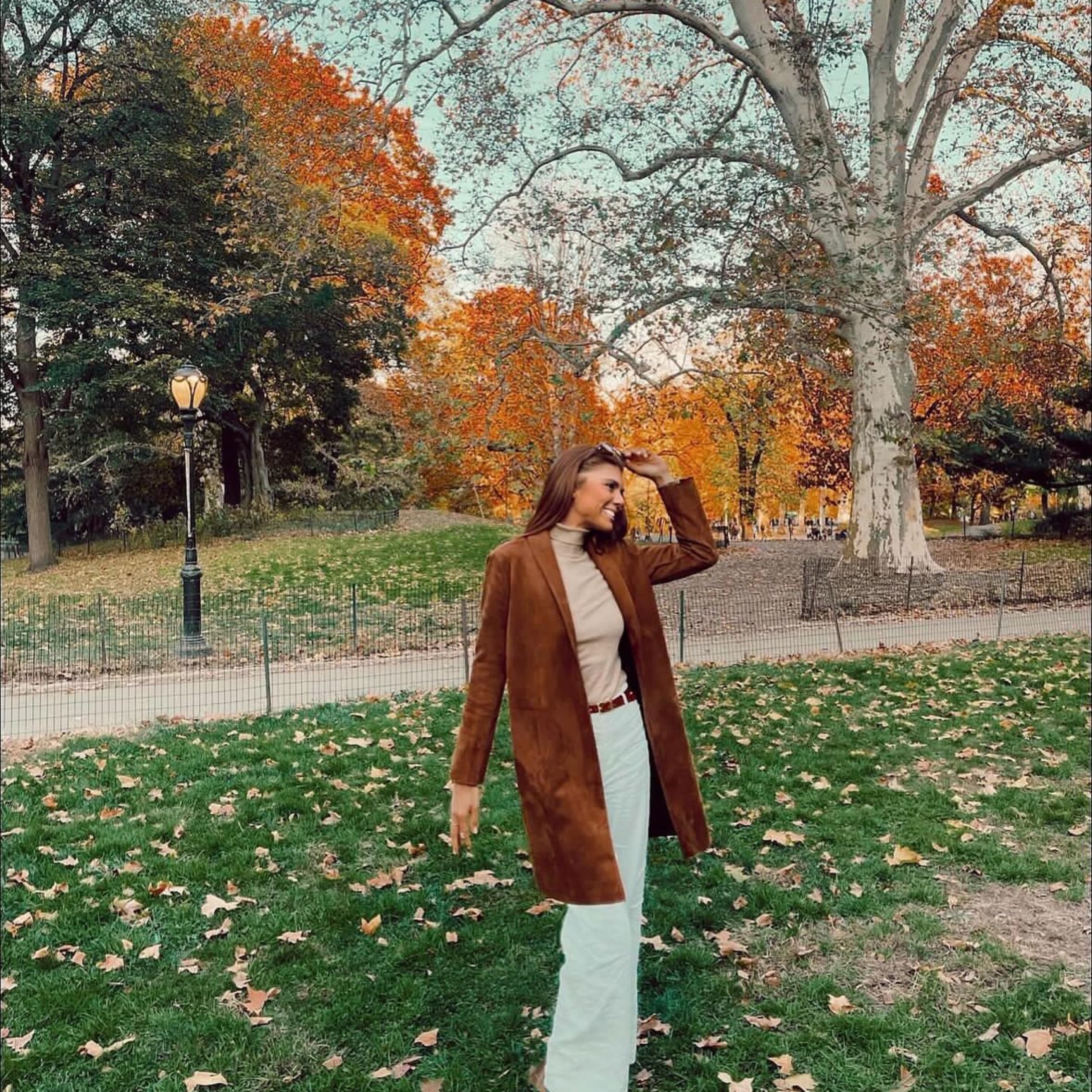 Long Brown Coat - Image 1