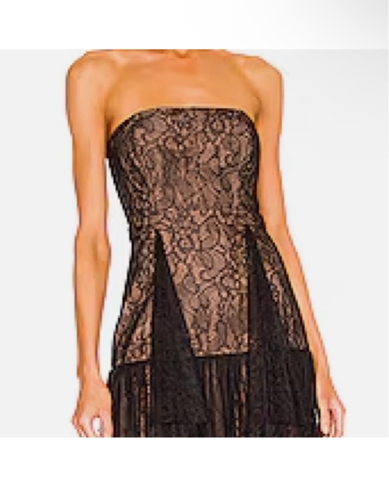 BCBGMAXAZRIA strapless gown - Image 2