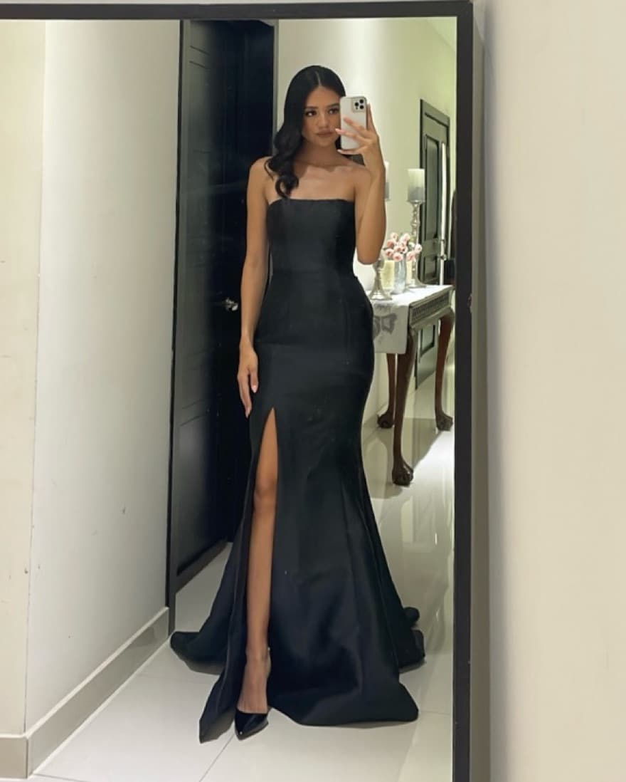 Sherri Hill Black Dress - Image 2