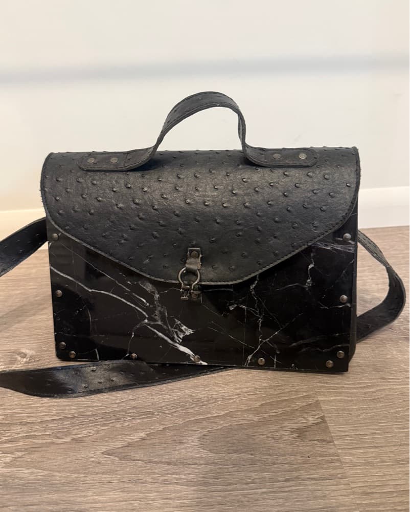 Black marble Bag  - Image 2