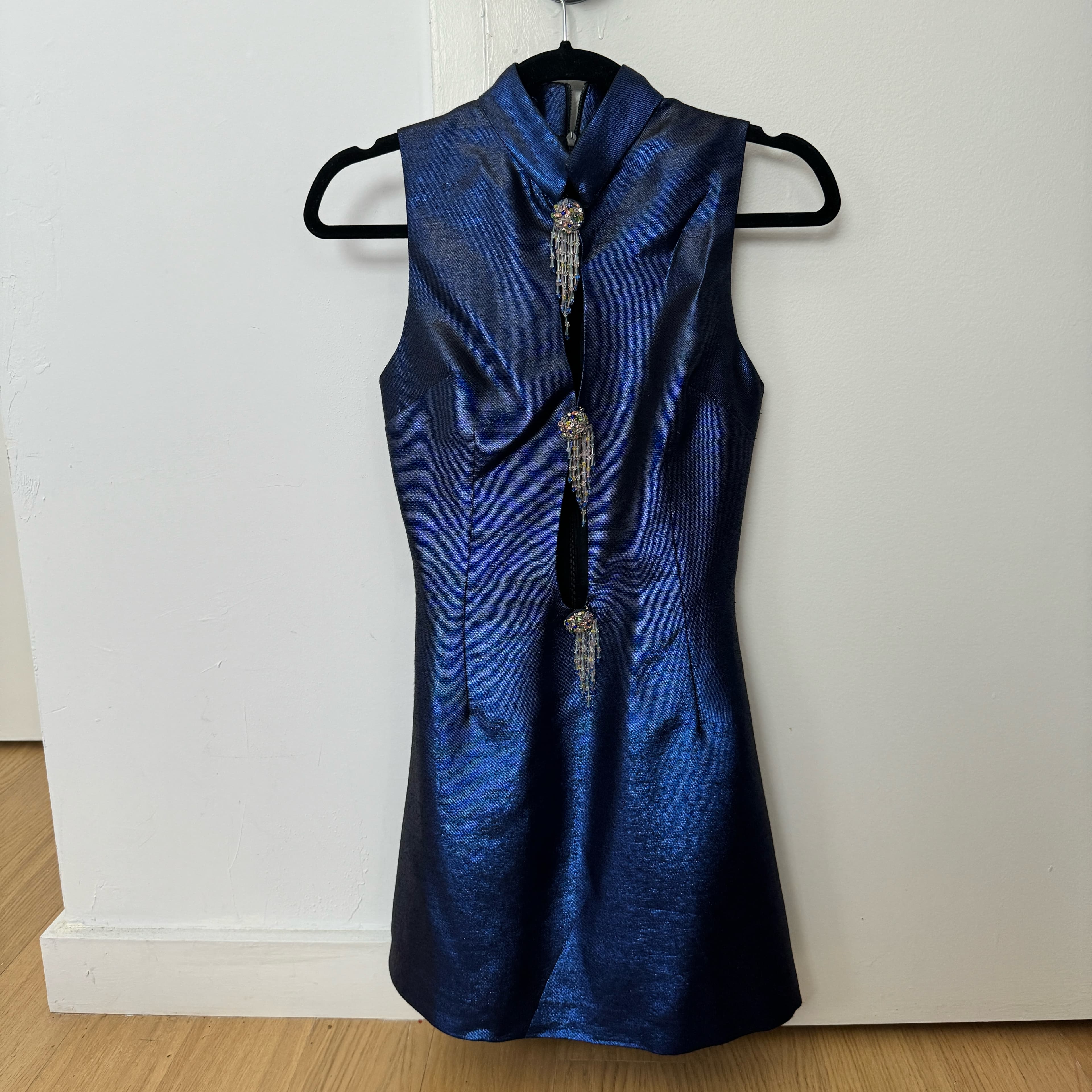 Mirae Mock Neck Mini Dress - Image 2