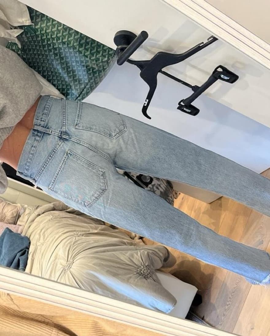 Agolde Straight Leg Jeans - Image 2