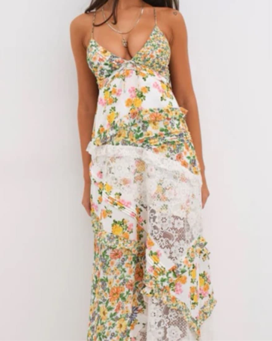 For Love And Lemons Rosalyn Dress - Image 1