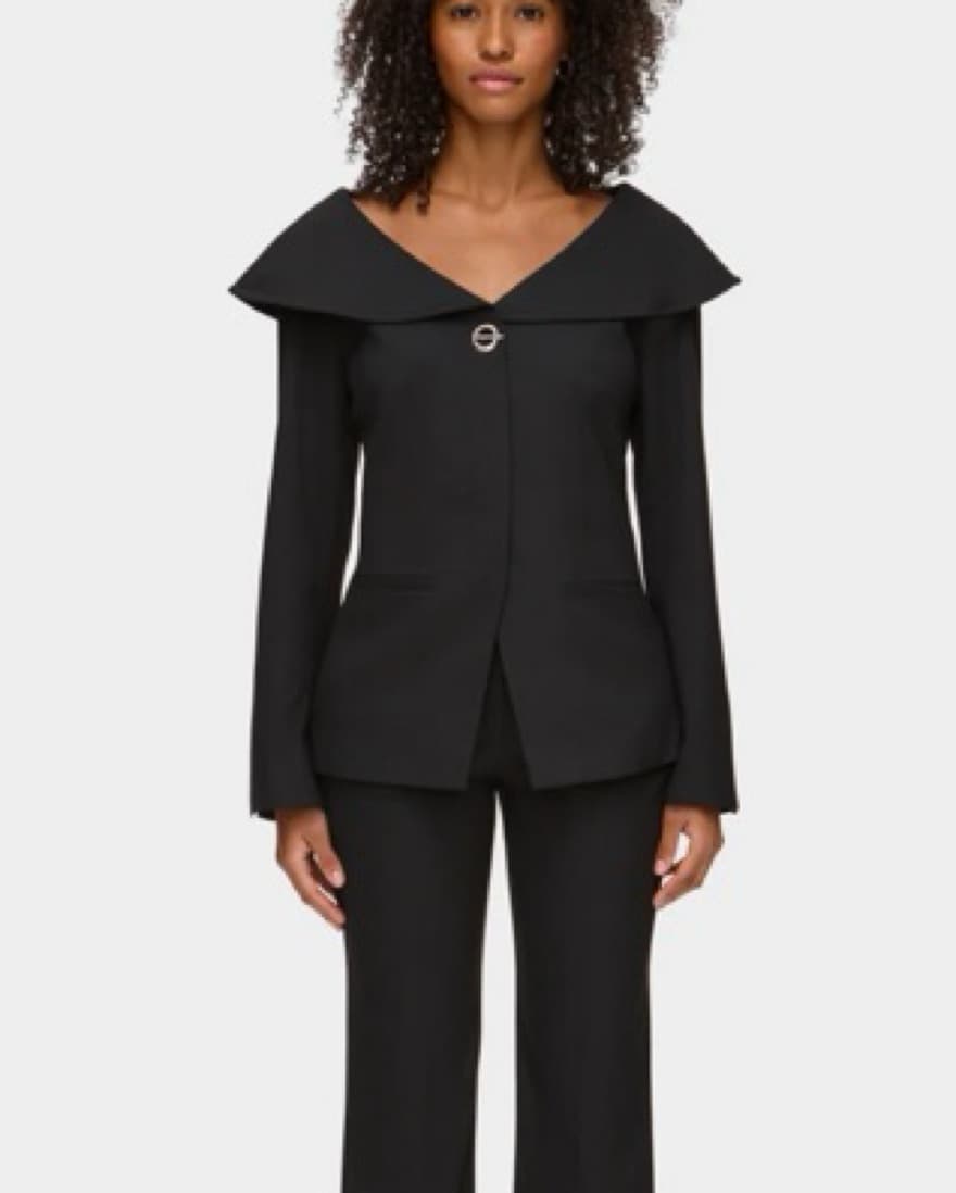 Aligne Black Tailored Jacket - Image 2