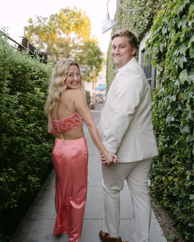 Vintage Pink Bridal 2 Piece Set - Image 4
