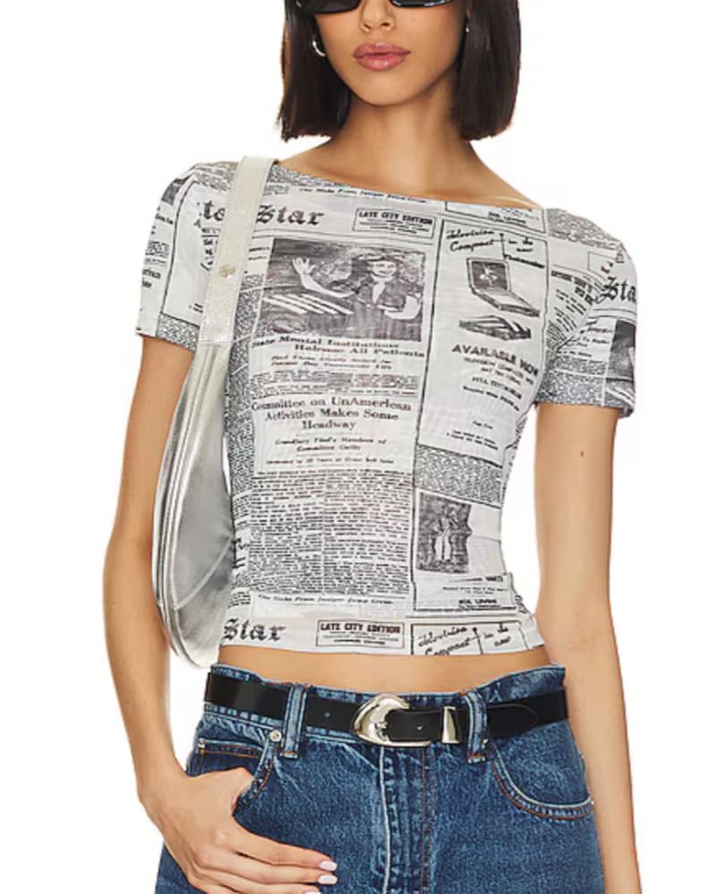 Ronny Kobo Newspaper Top - Image 1