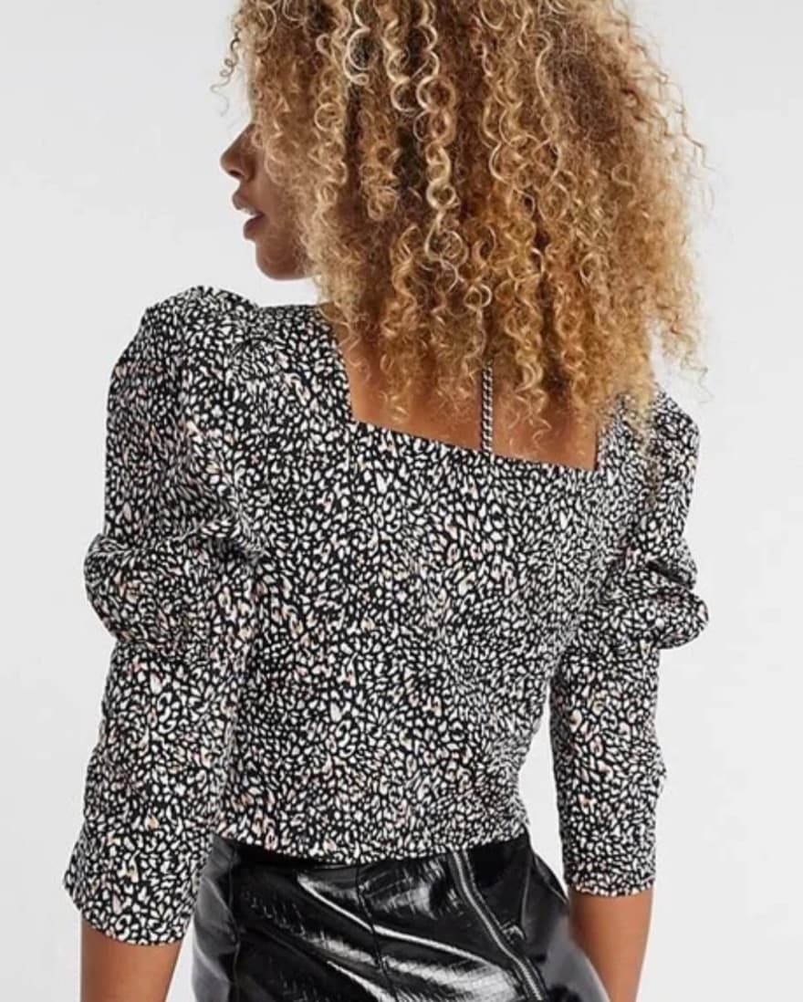 Topshop Corset Blouse - Image 3