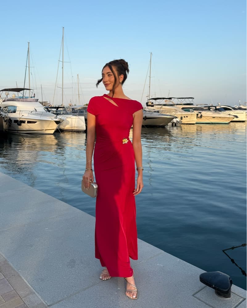 Meshki fuschia Dress - Image 4