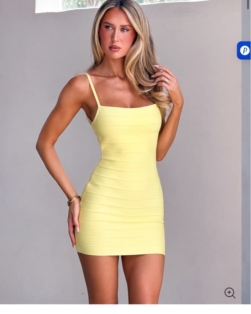 Yellow Bondage Dress - Image 1