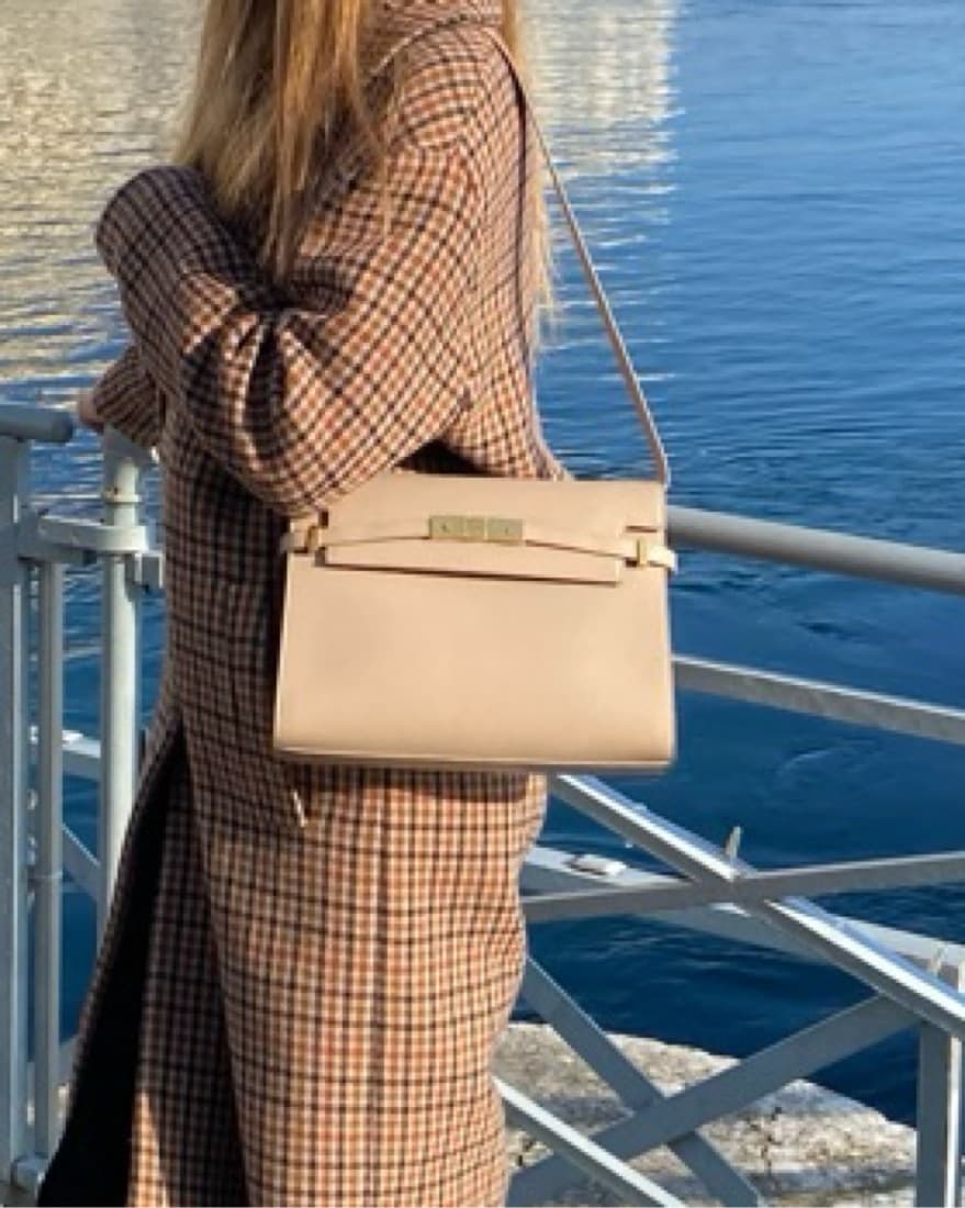 Saint Laurent Taupe Bag Manhattan - Image 2