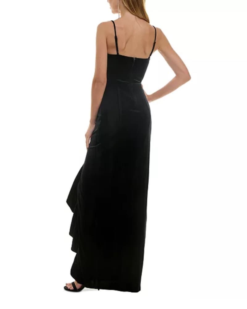 Velvet Formal Dress - Image 3