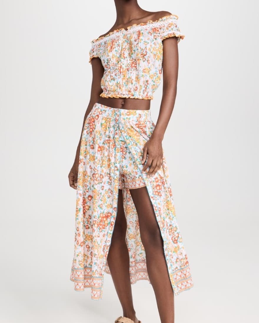 Poupette St Barth Midi Skirt Reine  - Image 3