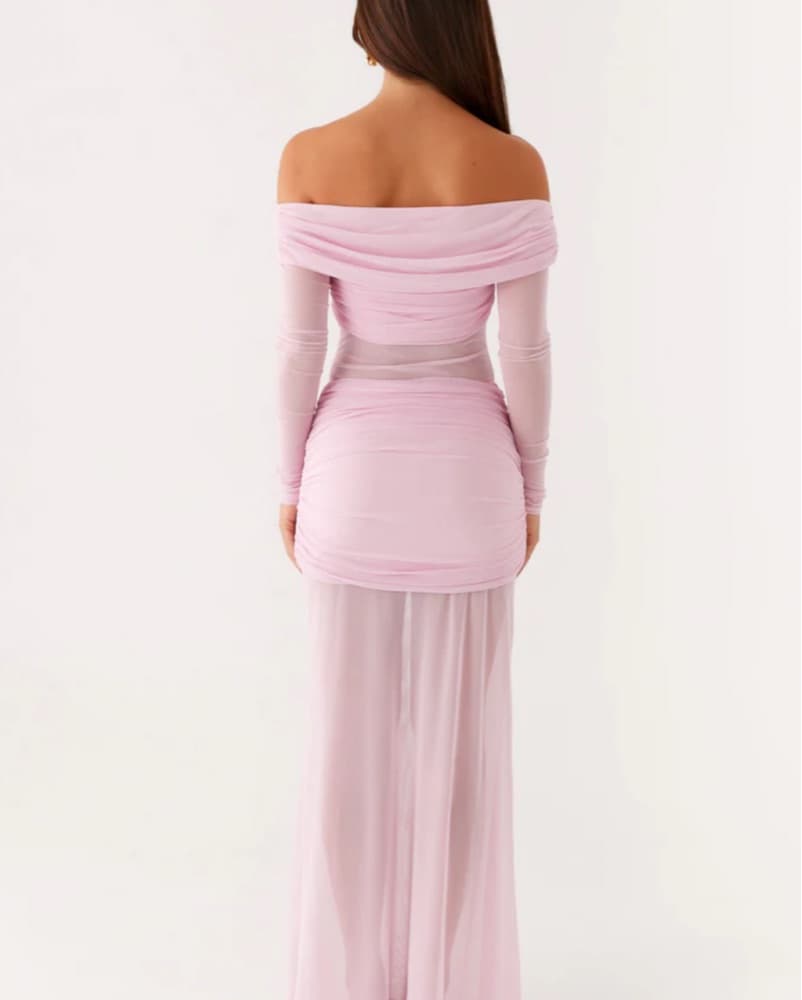 Pink Long Dress - Image 2