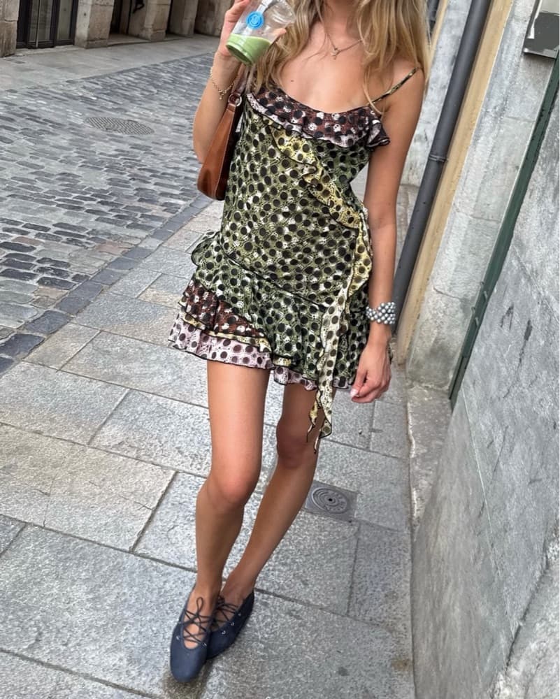 Mimika Ruffle Dress  - Image 1