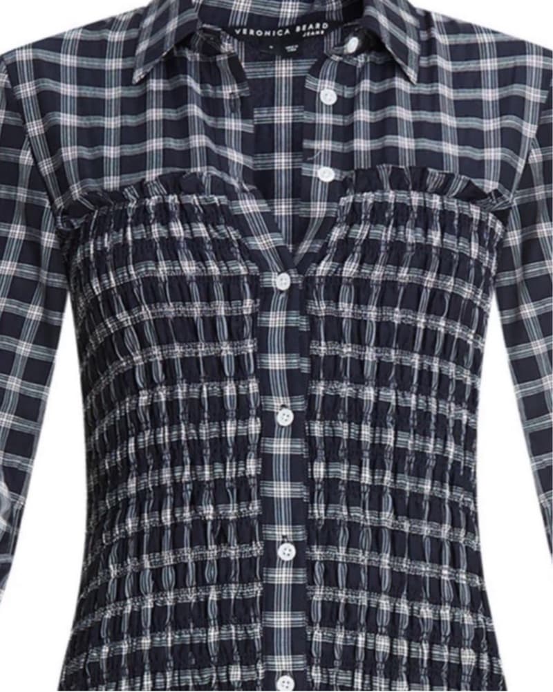 Veronica Beard Kelsey Plaid Dress  - Image 3