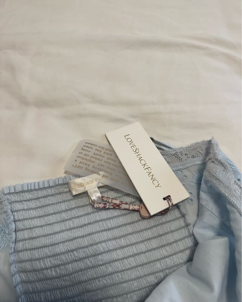 LoveShackFancy Blue Sundress - Image 5