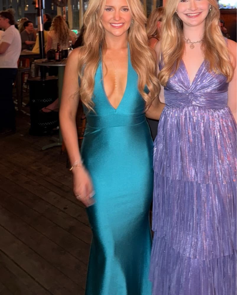 Glamorous Satin Gown - Image 2