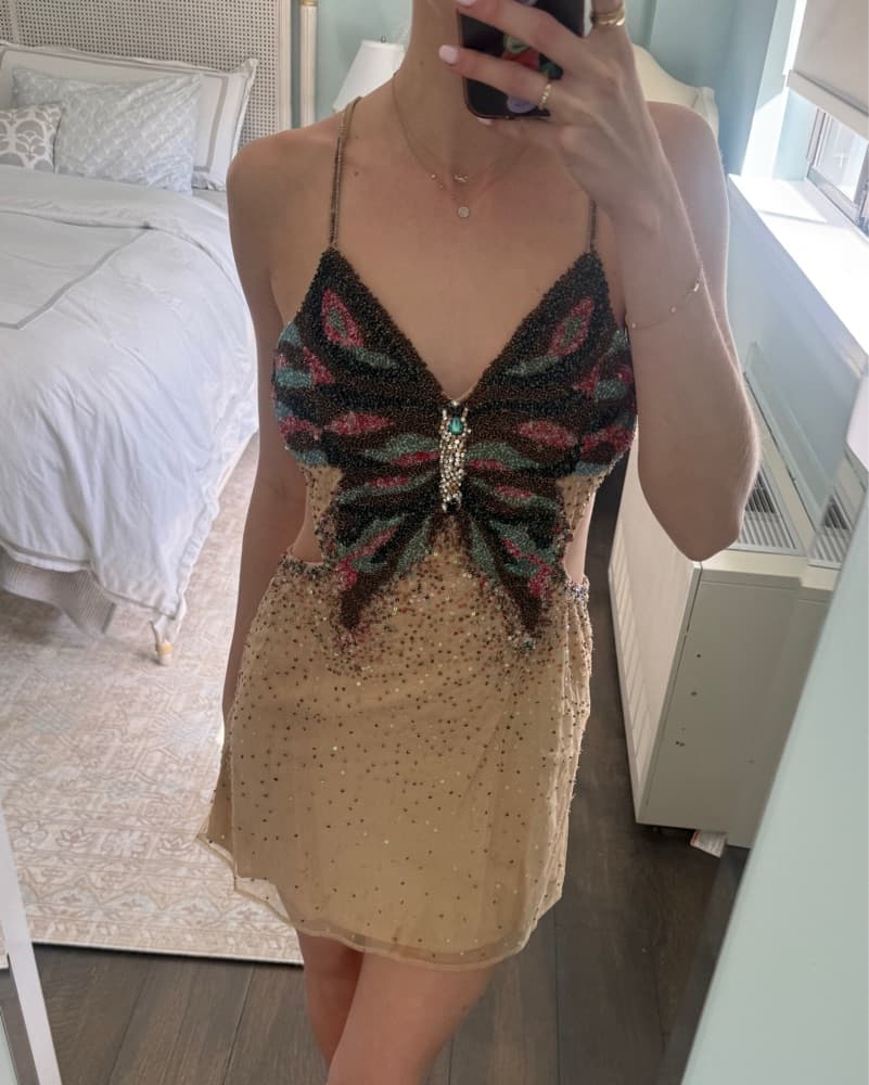 Free People Butterfly Cutout Dress - Image 1