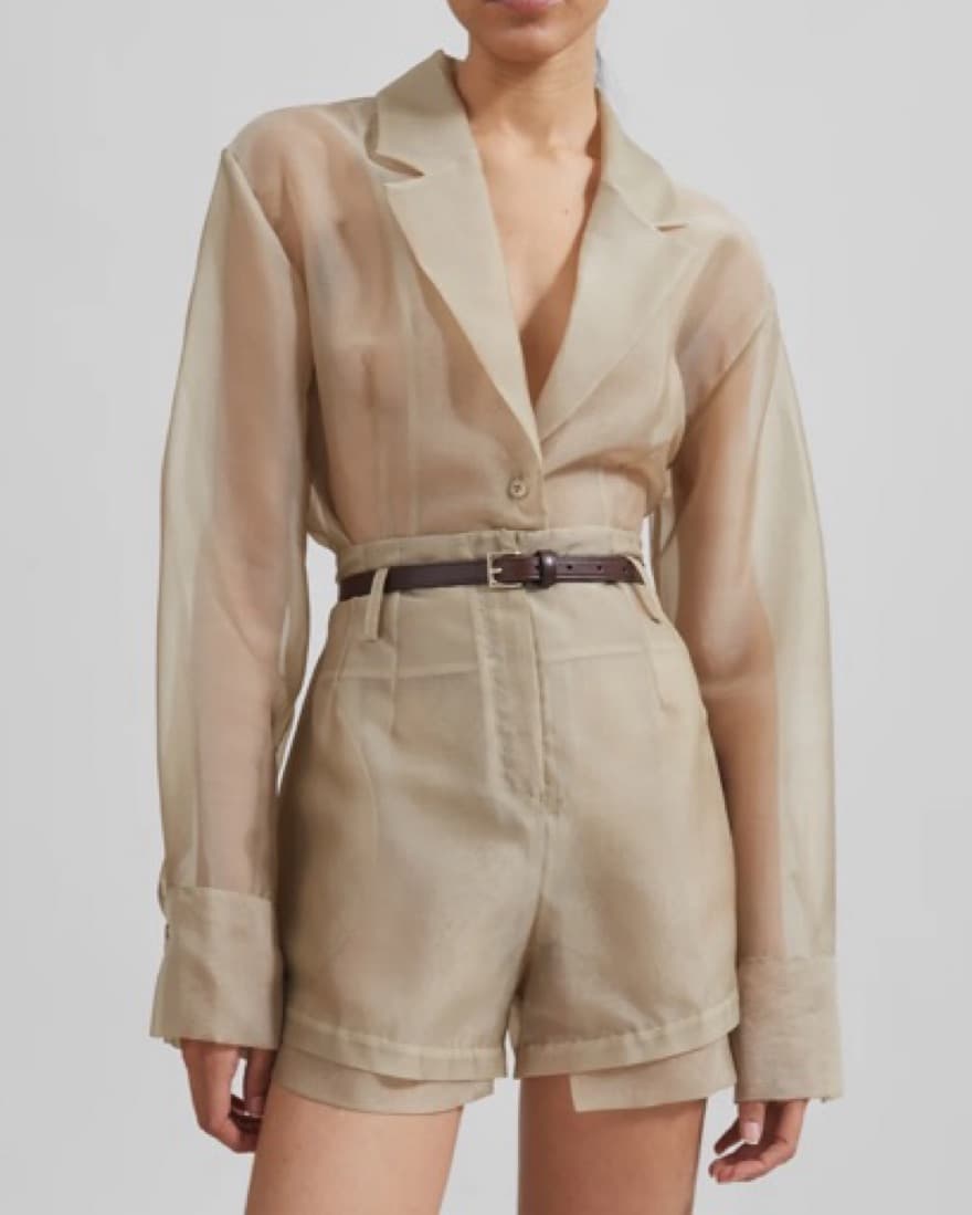 Frankie Shop Lise Sheer Blazer  - Image 1