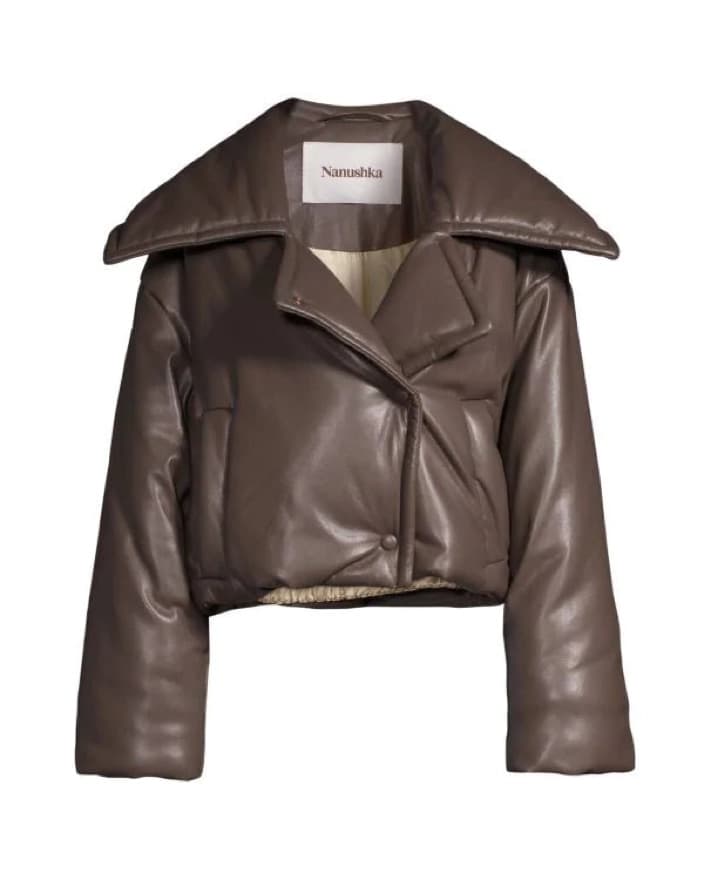Jamie Cropped Puffer Jacket - Image 1