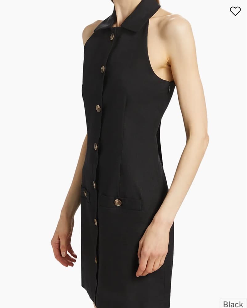 Veronic Beard Black Mini Button Up  - Image 2