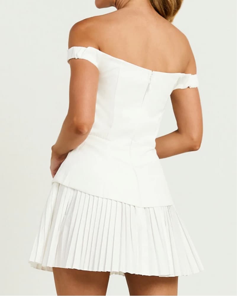 White Mini Dress  - Image 2