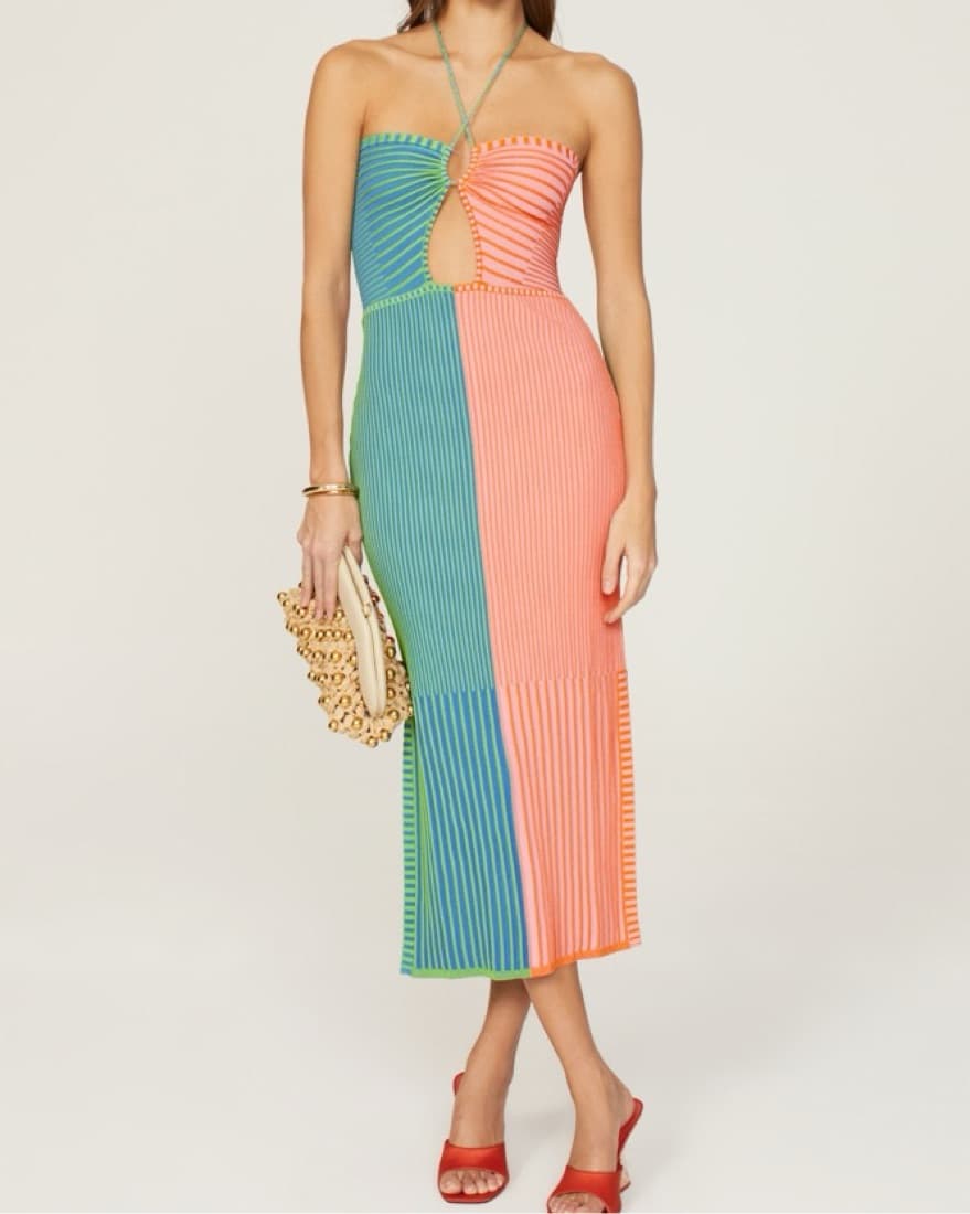 Solid & Striped The Lisa Midi Dress - Image 1