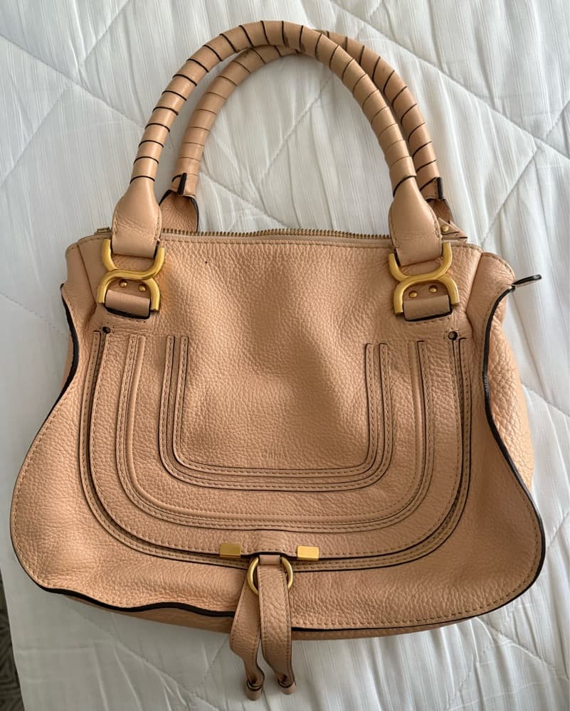 Marcie Medium Double Carry Satchel Bag - Image 4