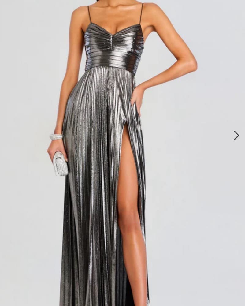 Cherith gunmetal Dress - Image 1