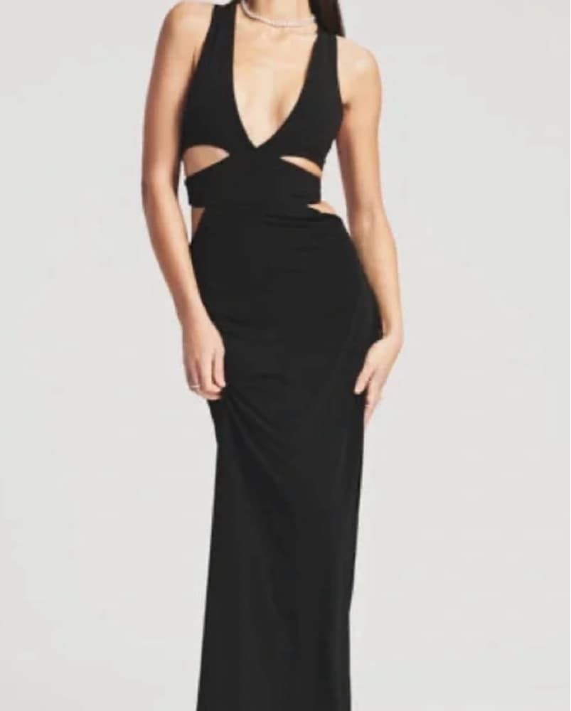 Retrofete black Chrissy Dress - Image 1