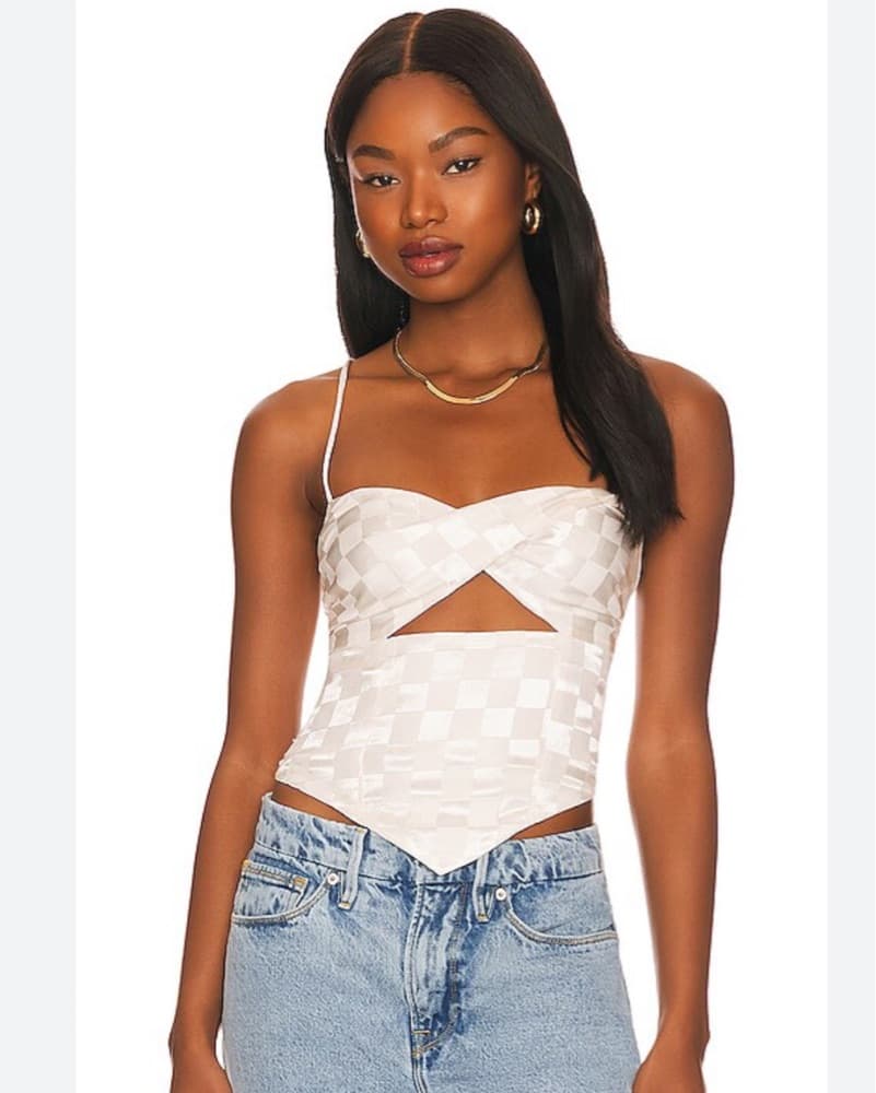 Toy Machine Halter Top In Pink - Image 2