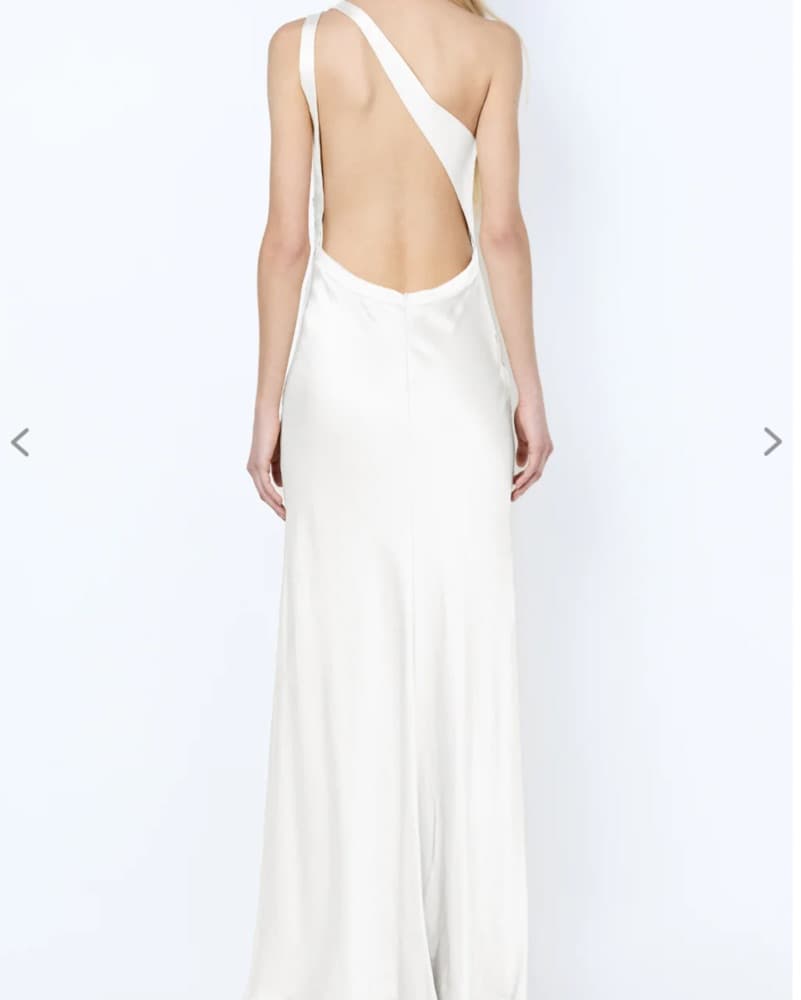 Elegant One-Shoulder Gown, Bec & Bridge  - Image 3