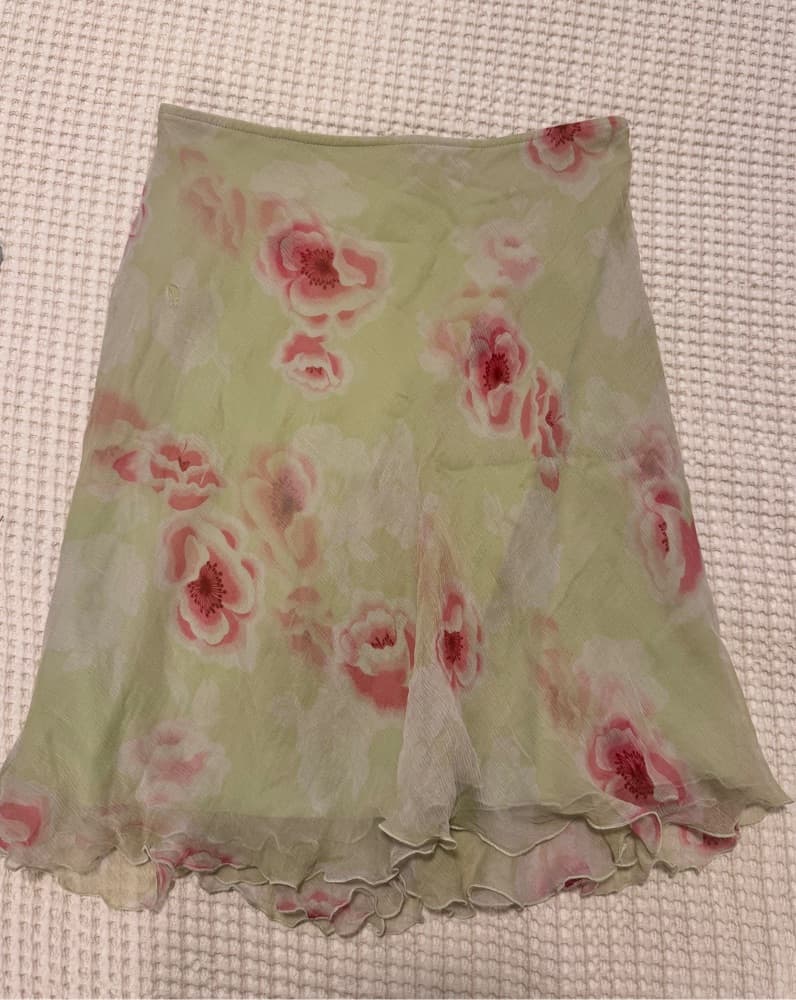Floral Midi Skirt - Image 2