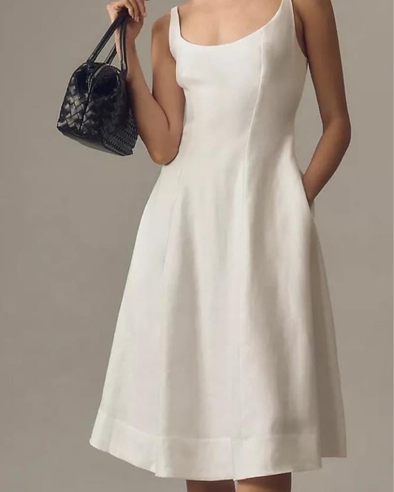 Reformation Magnolia Line Dressn - Image 1