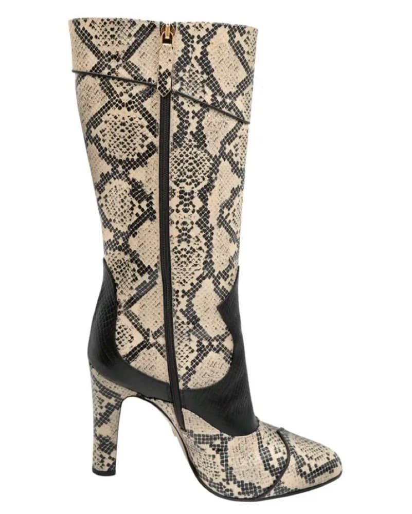GUCCI Snakeskin Boots - Image 5