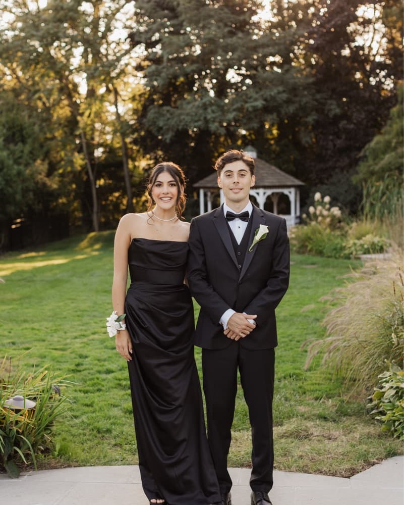 Stunning Flattering Black Dress - Image 2