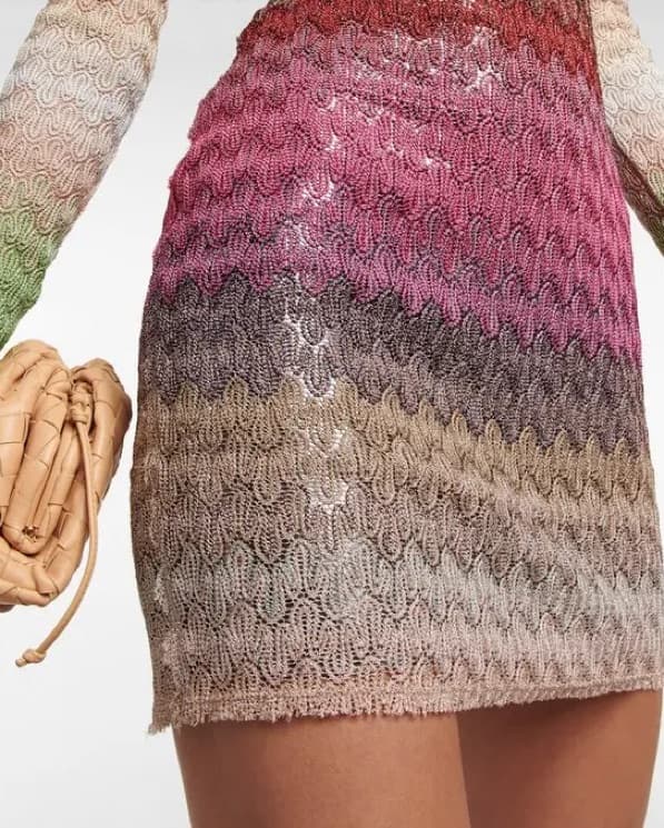 Missoni Long Sleeve Mini Dress - Image 2