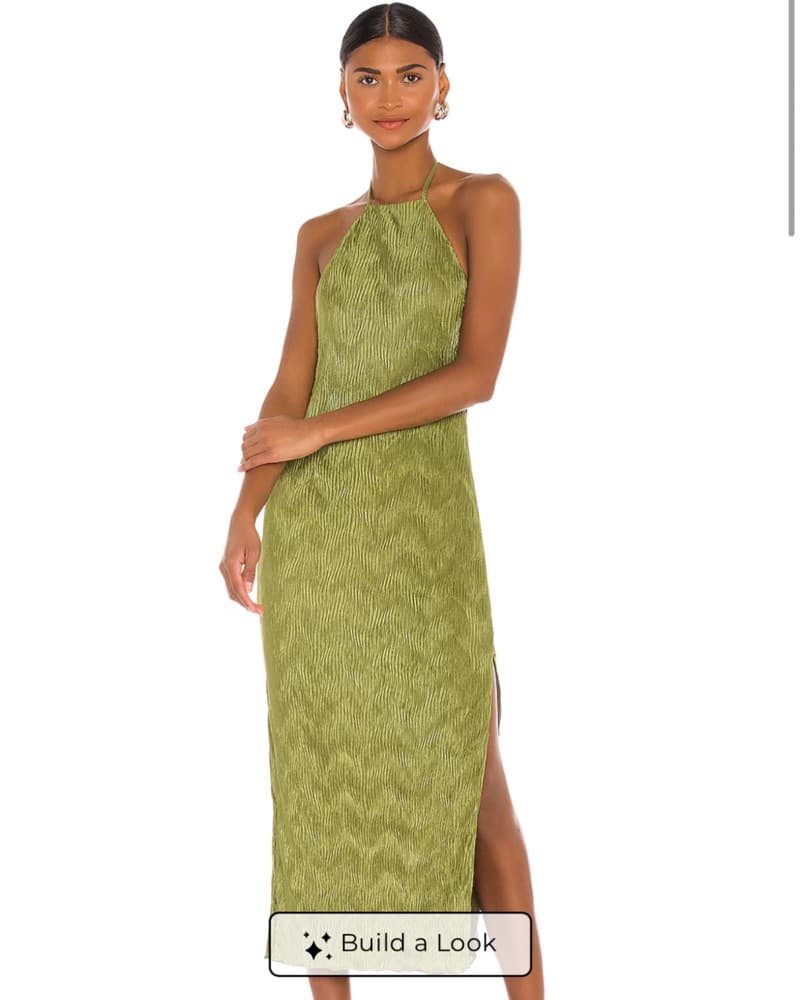 x REVOLVE Frederick Dress in Olive Green - Image 2