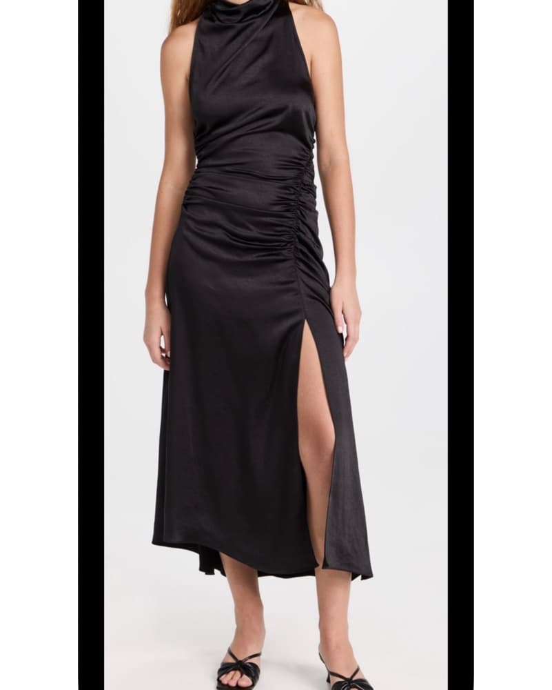 Black ALC Inez Black Tie Wedding Dress - Image 2