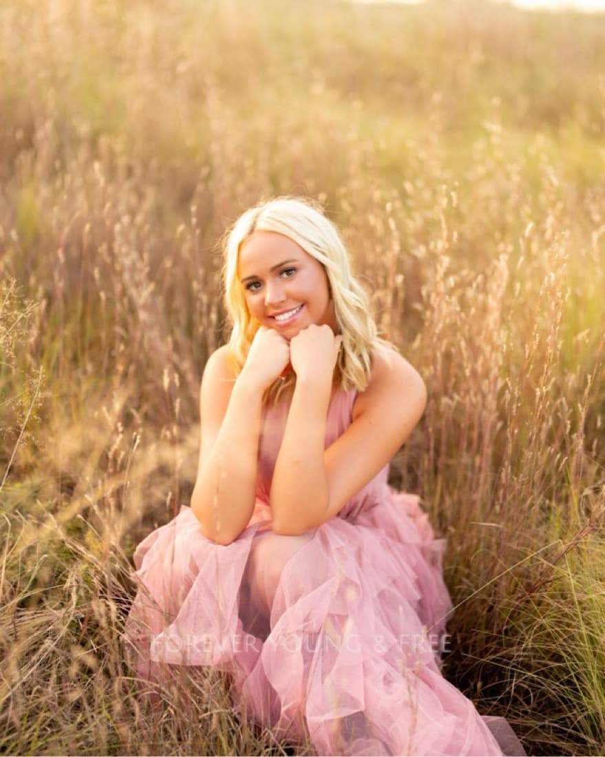 Maxi Halter Pink Dress Sheer - Image 5