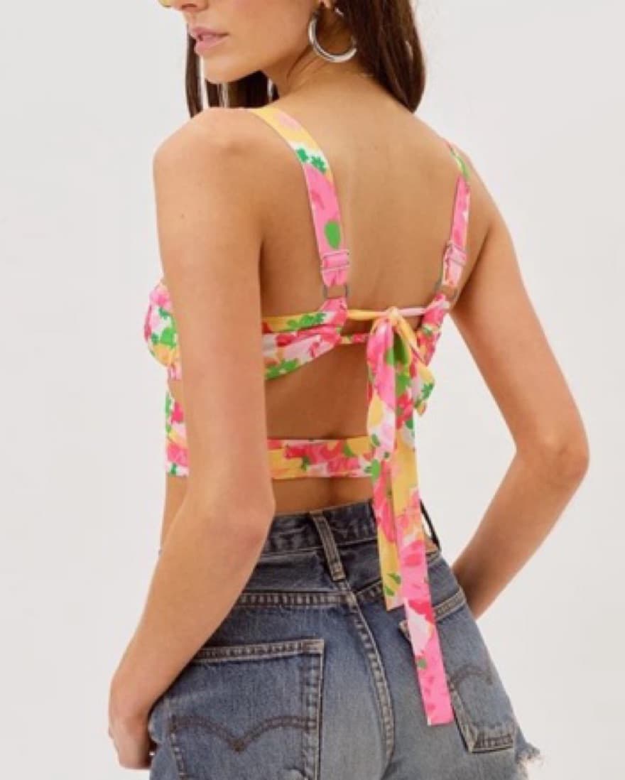 For Love and Lemons Avery Bra Top - Image 3