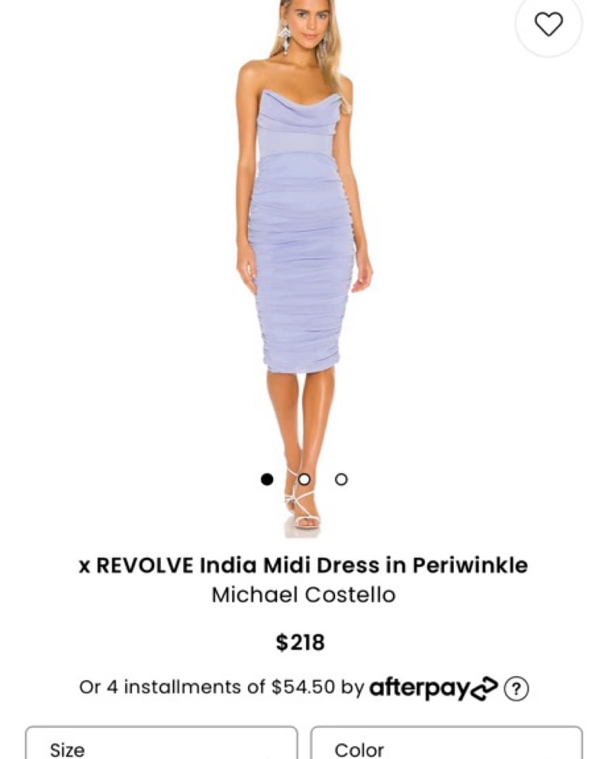 Revolve X Michael Costello Dress - Image 1