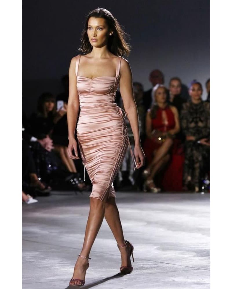 Dolce And Gabanna Pink Dress | vintage , Party Dress, Birthday Dress, Sunset Outfits, Sexy Dress - Image 1