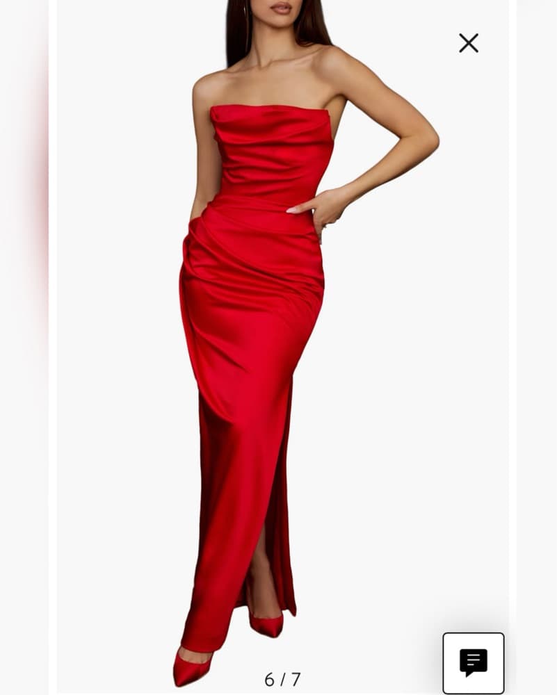 House of CB Red Dress - Image 5