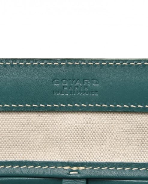 Green Goyard Bellechase Tote - Image 6